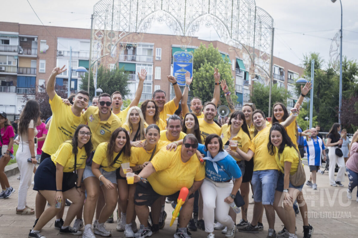 fiestas leganés peñas galeria