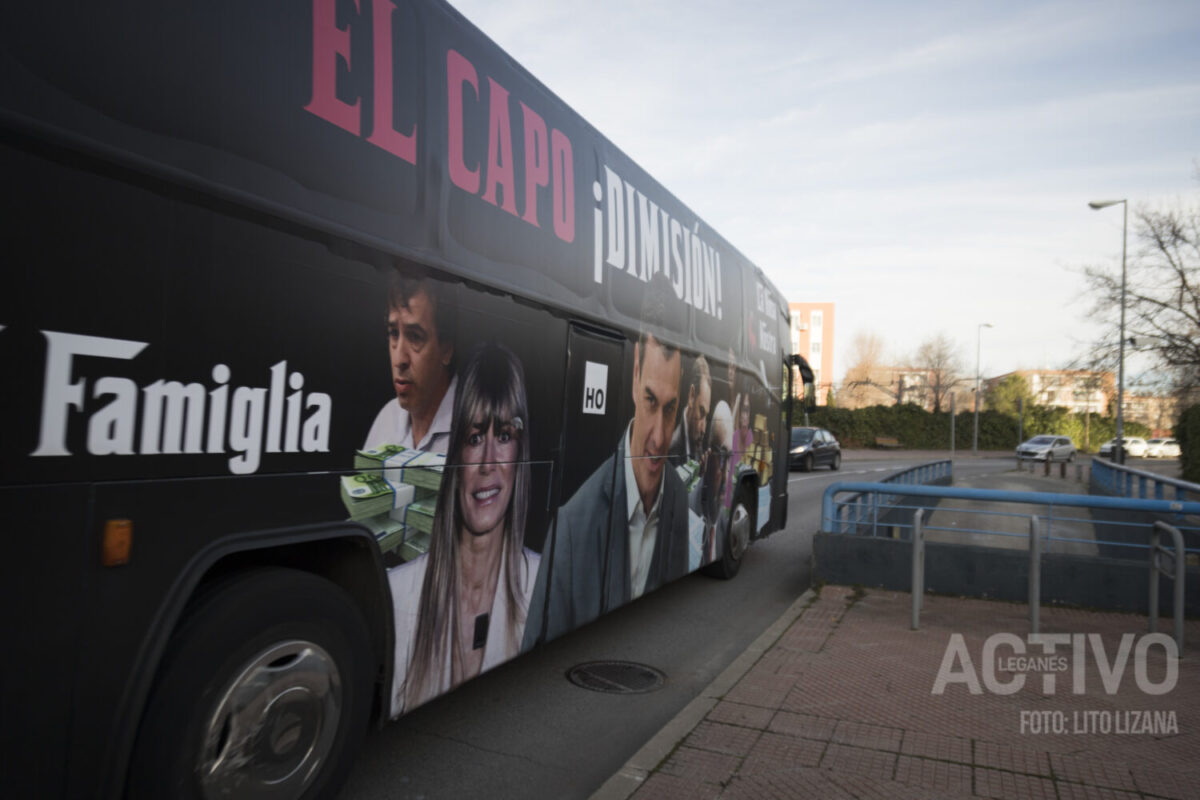 hazte oir autobus el capo leganes