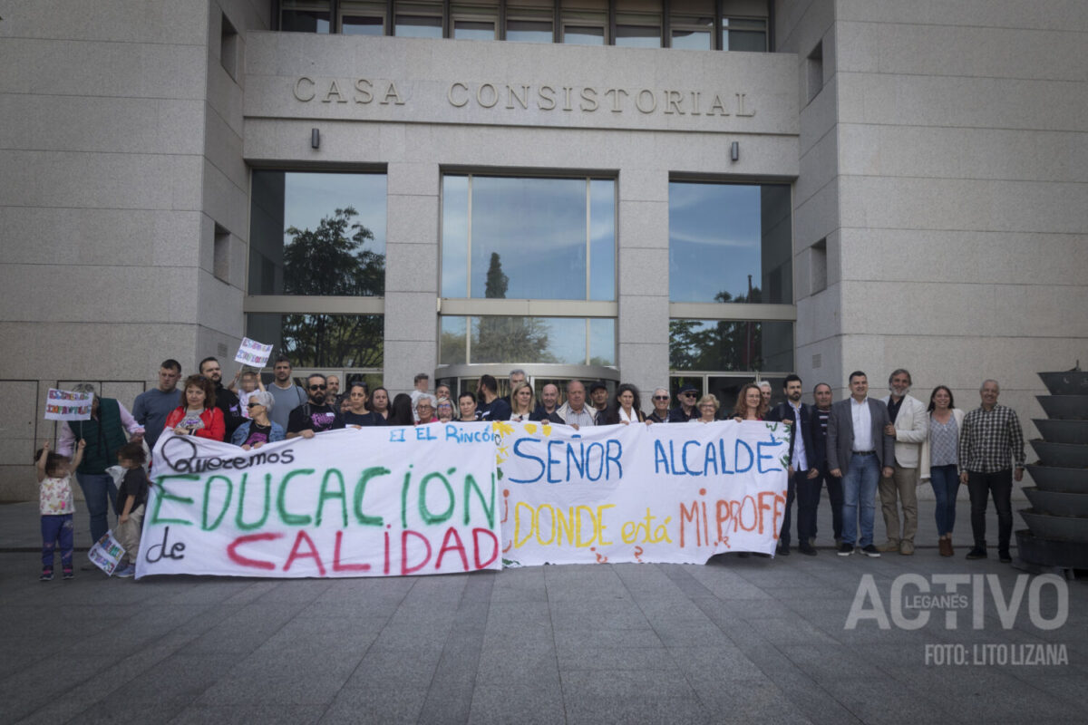 manifestación concentración escuelas infantiles pleno leganés