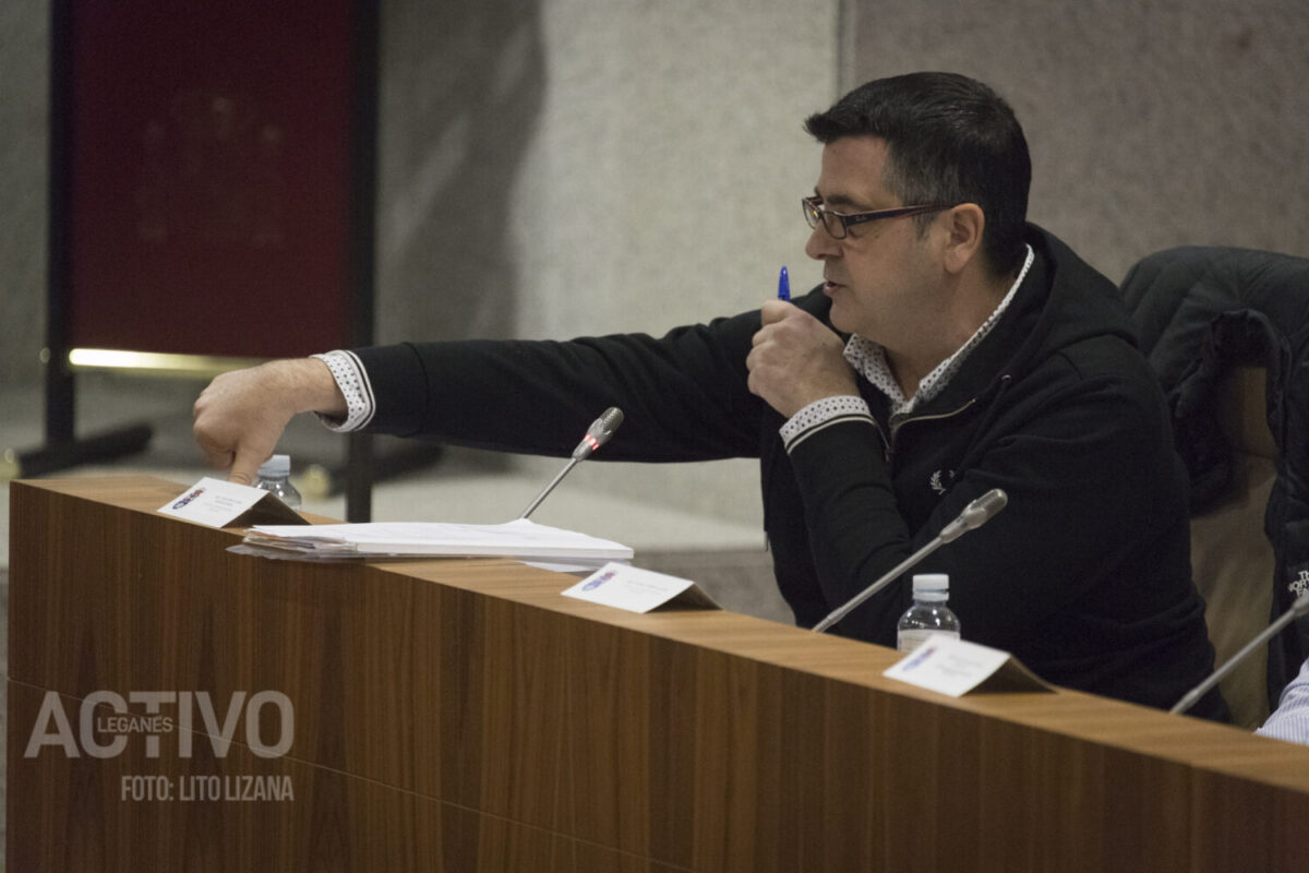 pleno cuestión confianza leganés javier marquez psoe