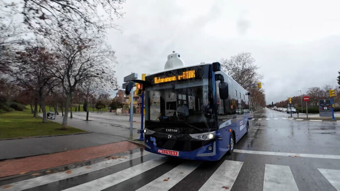 autobus autonomo leganes