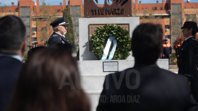 Homenaje a los fallecidos por el 11M en Leganés