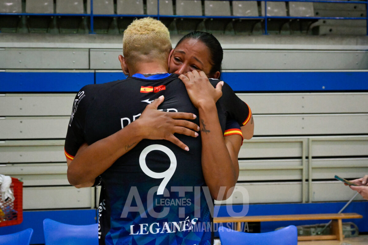 celebración voleibol leganes ascenso