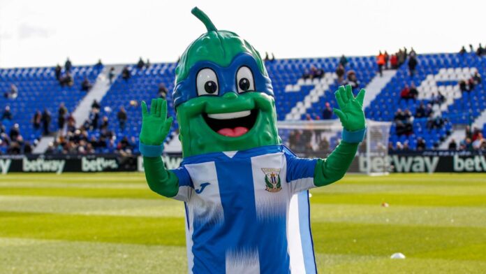 Super pepino mascota CD Leganés