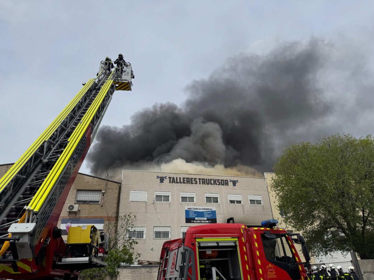 incendio nave getafe visible leganes