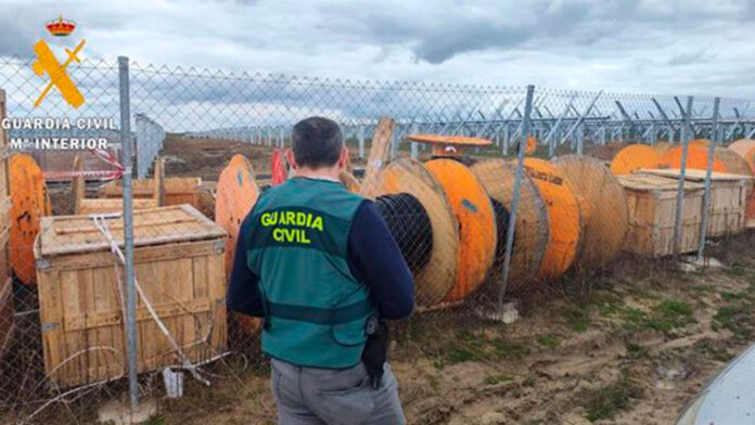 detenidos cobre leganes guardia civil