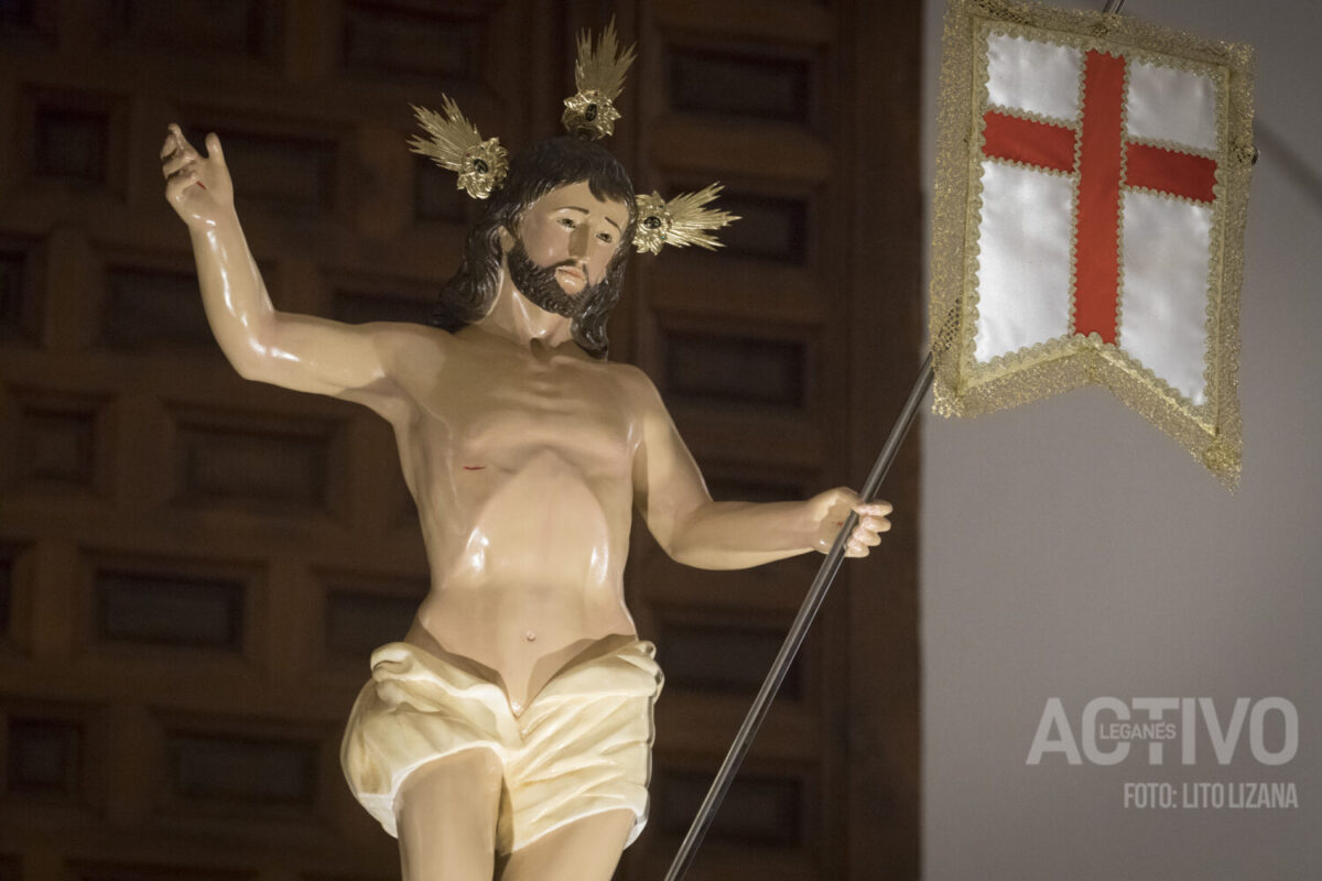 domingo resurrección Leganés semana santa cristo resucitado