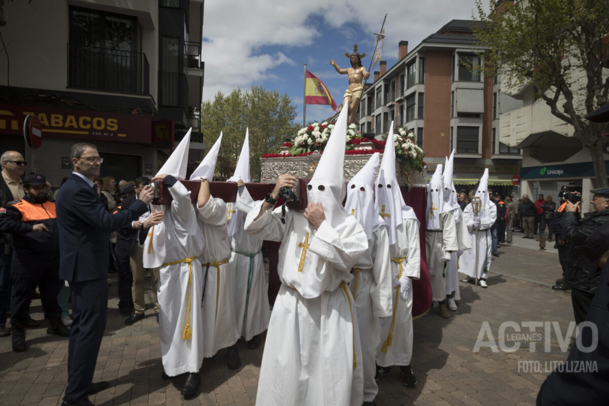domingo resurrección Leganés semana santa cristo resucitado