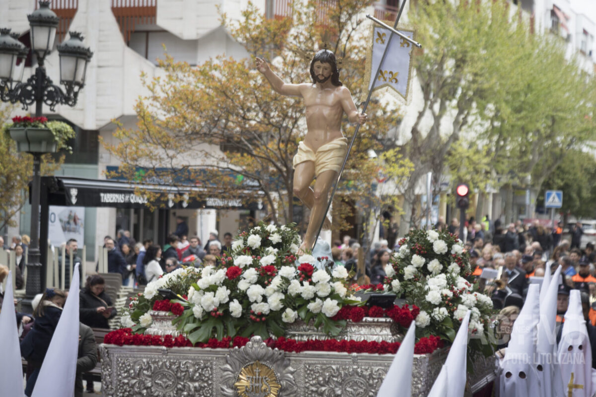 domingo resurrección Leganés semana santa cristo resucitado