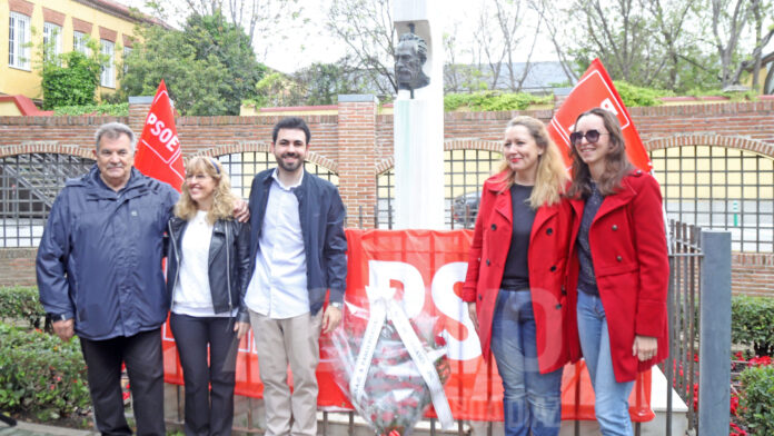 homenaje pablo iglesias psoe leganes 2025