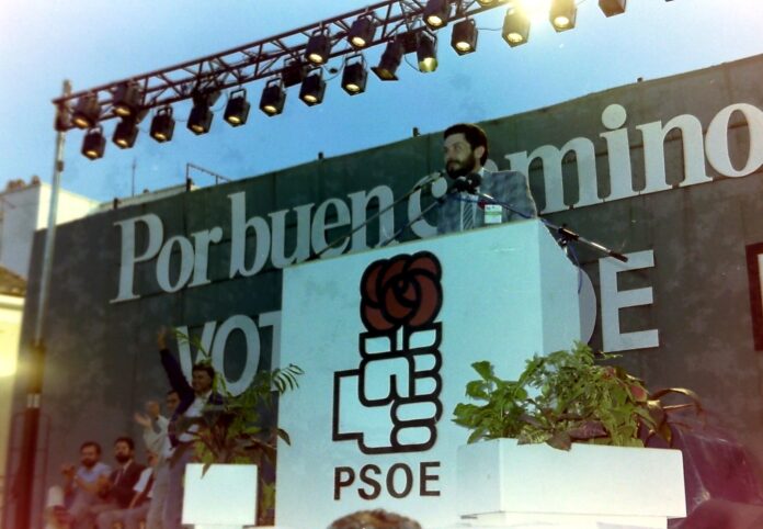 Fernando Abad en 1986