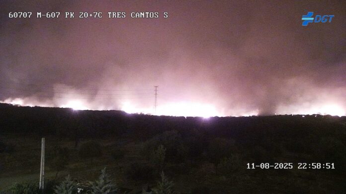 incendio tres cantos dgt