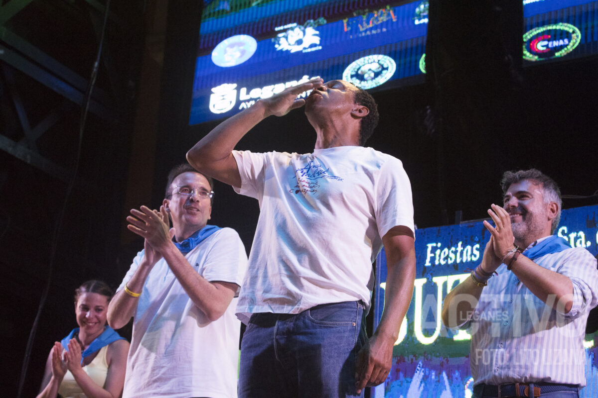 jimmy brody pregon 2025 fiestas leganes butarque