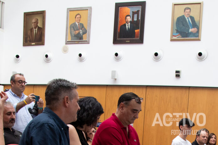 cuadros retratos oleo ex alcaldes