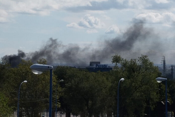 incendio leganes nave industrial