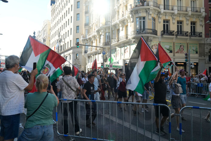 protestas propalestina la vuelta 2025