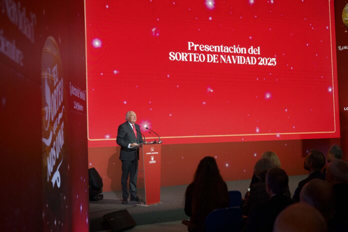 Presentación del Sorteo de Navidad 2025. Foto: SELAE